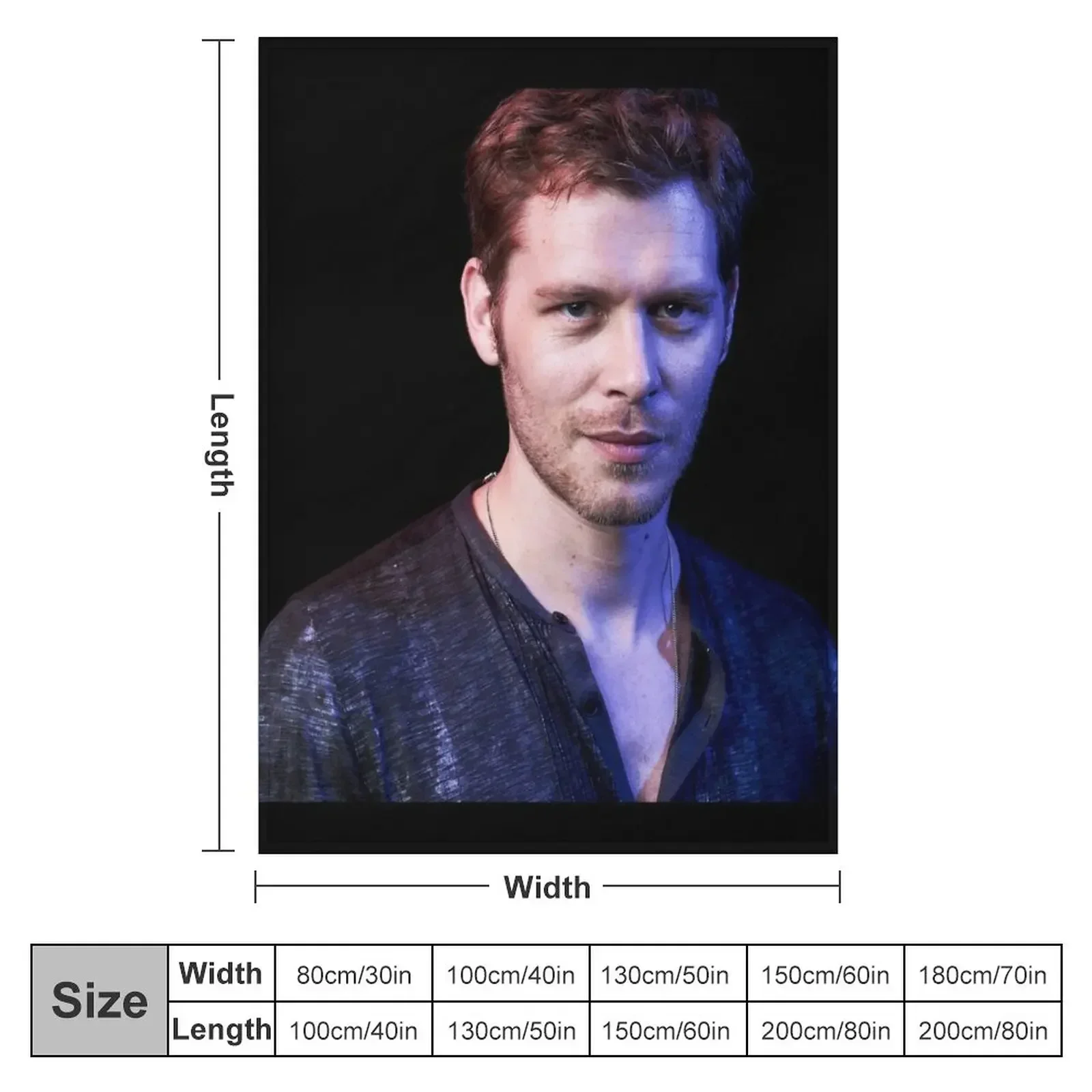 New Klaus Mikaelson the Originals Throw Blanket Bed Fashionable Single Polar warm for winter Blankets