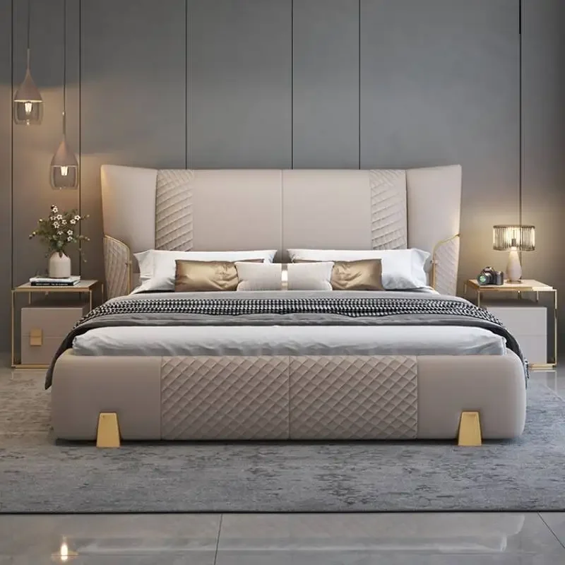 

Pretty Queen Platform Bed Storage European Unique Wood Luxury Headboards Beds Bases Bedroom Sets Cama Queen House Accessories