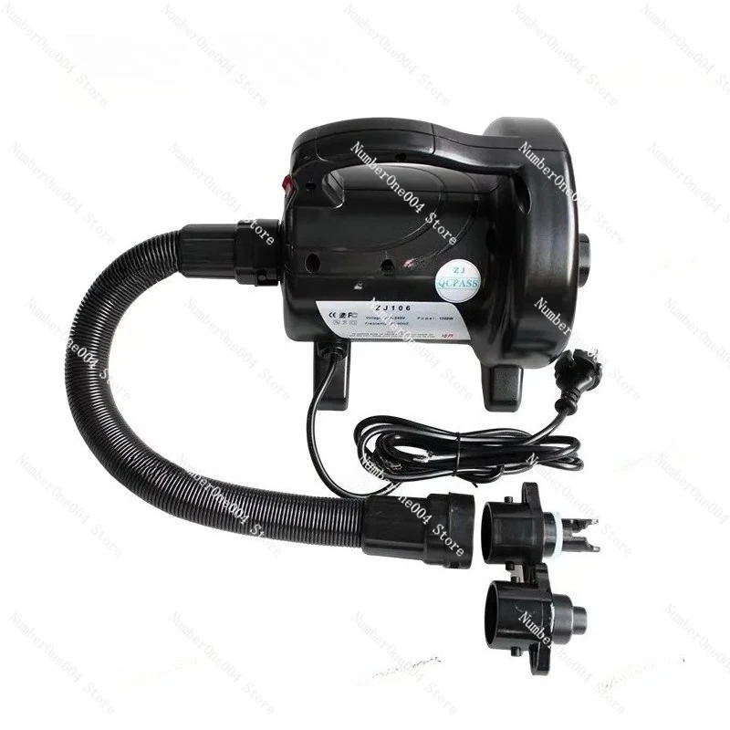 

ZJ106 1200 Вт Мощная мощная горячая распродажа Морская надувная палатка высокого давления Надувная лодка Надувной насос для лодки 220 В