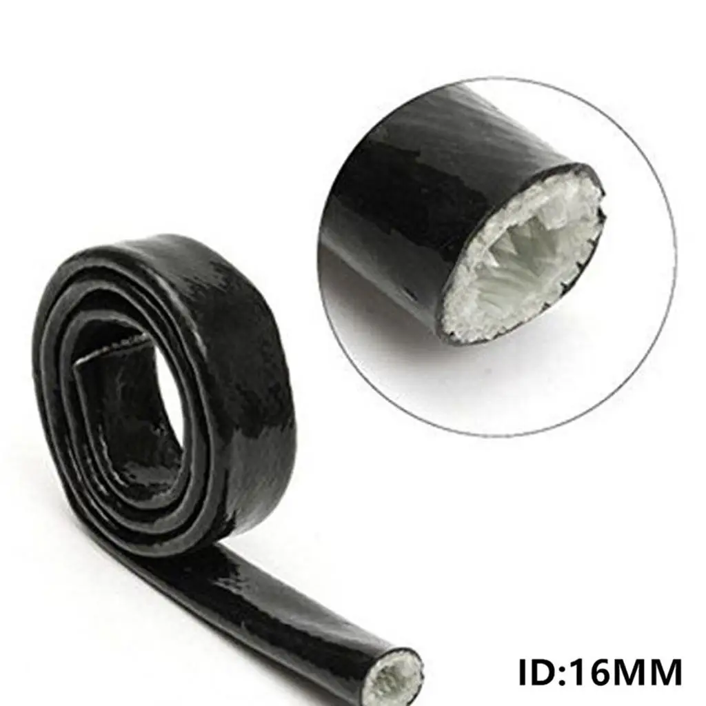 Fire Armor Sleeve Heat Resistant Silicone Glass Fiber Wrap Insulation for Wiring Bundles and Machine Safety