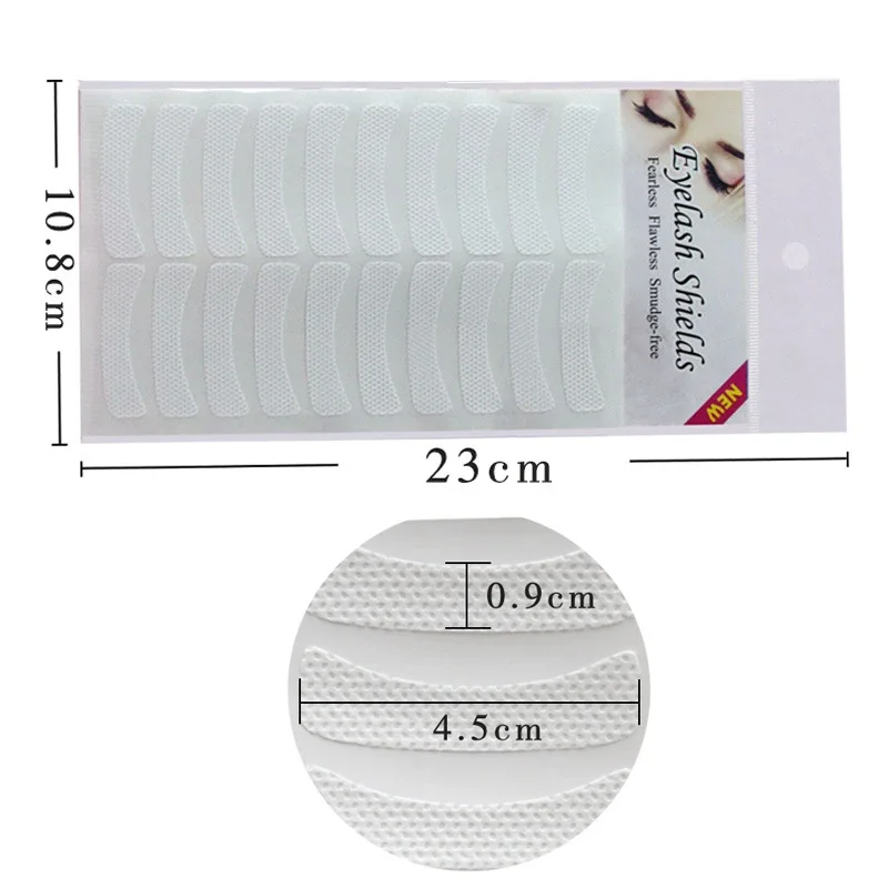 5 Sheet = 100 Pair Non-woven Fabrics Patches Eyelash Extension Tape Eyelash Under Eye Pad Grafting Eyelash Special Eye Patch