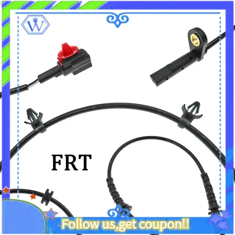 4PCS Front Rear Left Right ABS Wheel Speed Sensor For Nissan Tiida C11 Spare Parts Parts 47910-ED500 47901-ED500 47900-ED500