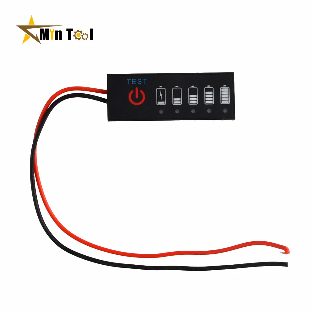 3.7V-25.2V Battery Level Indicator 18650 Lipo Lithium Capacity Tester Meter 1S 2S 3S 4S Module Lithium Battery Tester