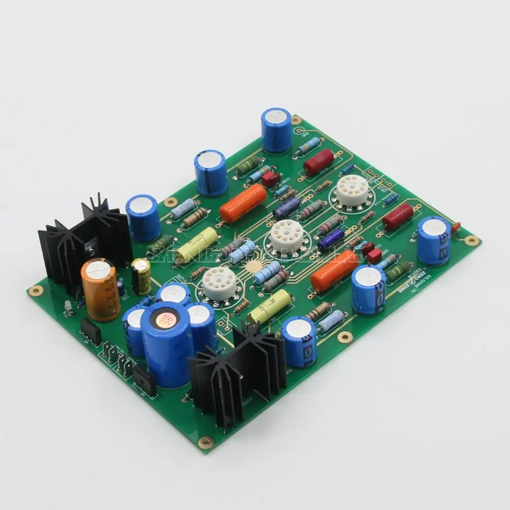 Référence EAR834P Circuit ECC83 (12AX7) MM Tube amplificateur Phono Kit de carte et PCB bricolage