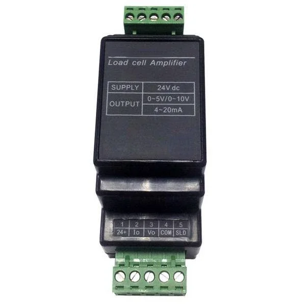 High accuracy weight transmitter RW-GT01A 0-5v 0-10v 4-20mA output Rail-mounted load cell amplifier