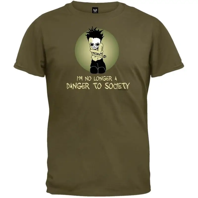 

Danger To Society Boy Adult Mens T Shirt