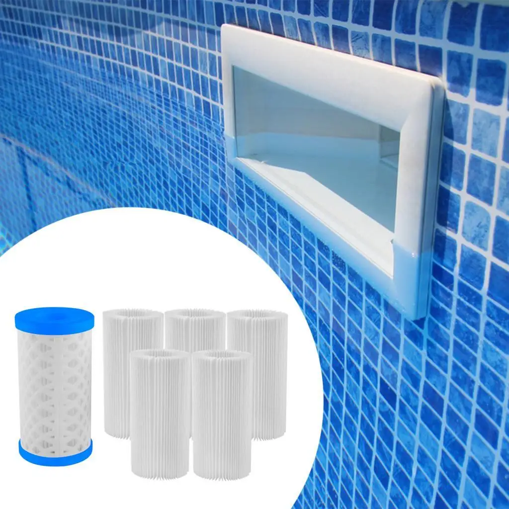 

Pool Filter Cartridge for above Ground Pools Cleaning Leaves Sand Sediment Pumps