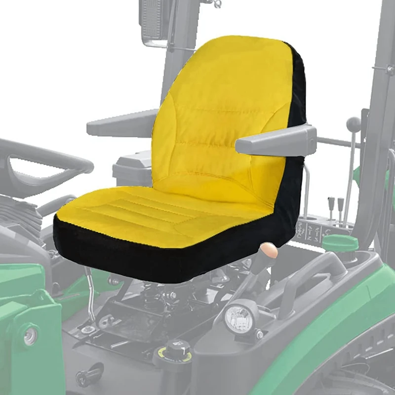 غطاء مقعد مدعم مقاوم للماء للجرار ، غطاء مقعد مريح لجرار John Deere 1025R 2025R ، ترقية 2X LP68694