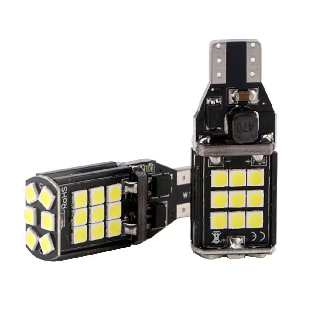 T15-3030-24SMD LED Headlight Bulb Kit High Low 60W 1200LM Super Bright White