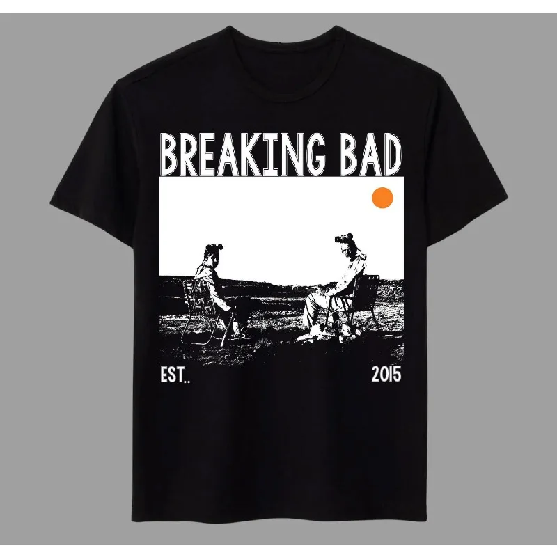 Breaking Bad TV Series American TV T-shirt Summer Unisex Loose and Breathable Cotton T-shirt Top