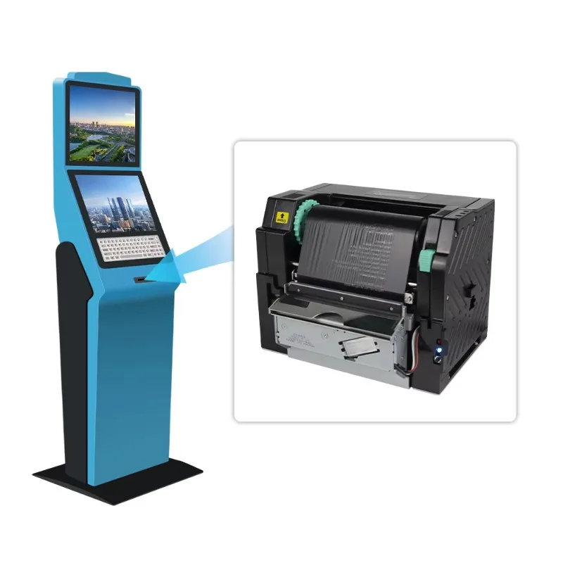 2026 MS-TS102 Thermal Transfer Printer Clothing Care Label Printing Machine Roll Label Printer