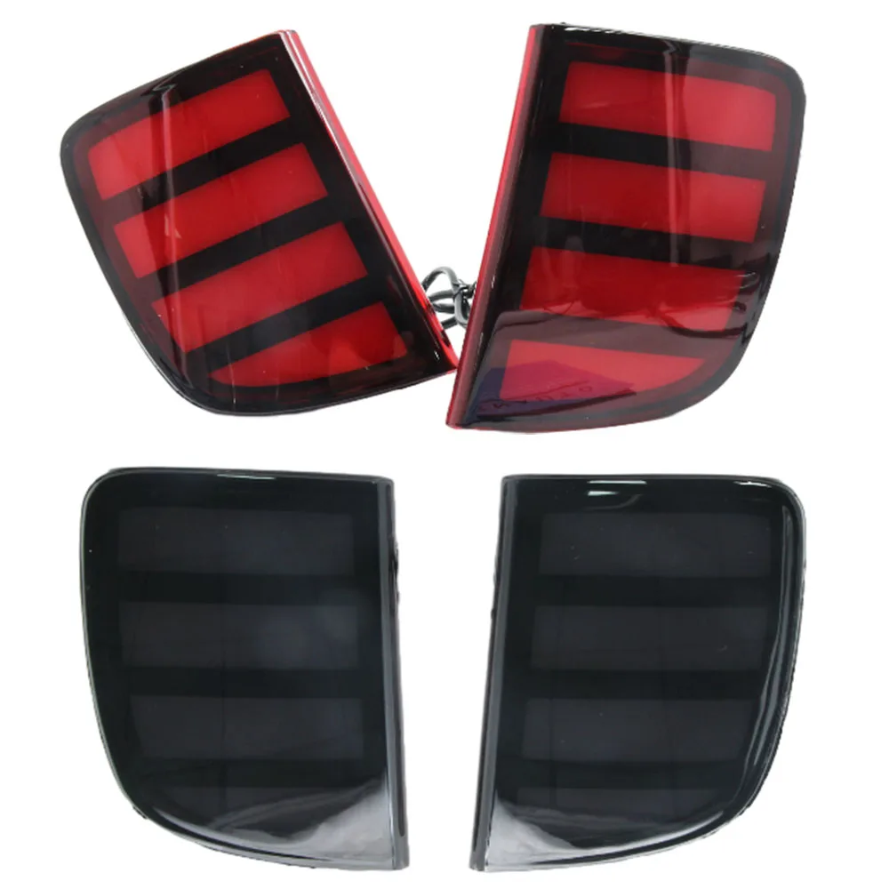 

2 шт. для Toyota Land Cruiser 2005-2015 автомобильный светодиодный задний фонарь, отражатель заднего бампера, стоп-сигнал, указатель поворота, противотуманная фара