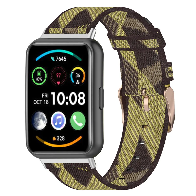 Nylon Band For Huawei Watch Fit 2 active Smartwatch Replacement Wristband Correa Bracelet Huawei Watch fit2 Elegant classic