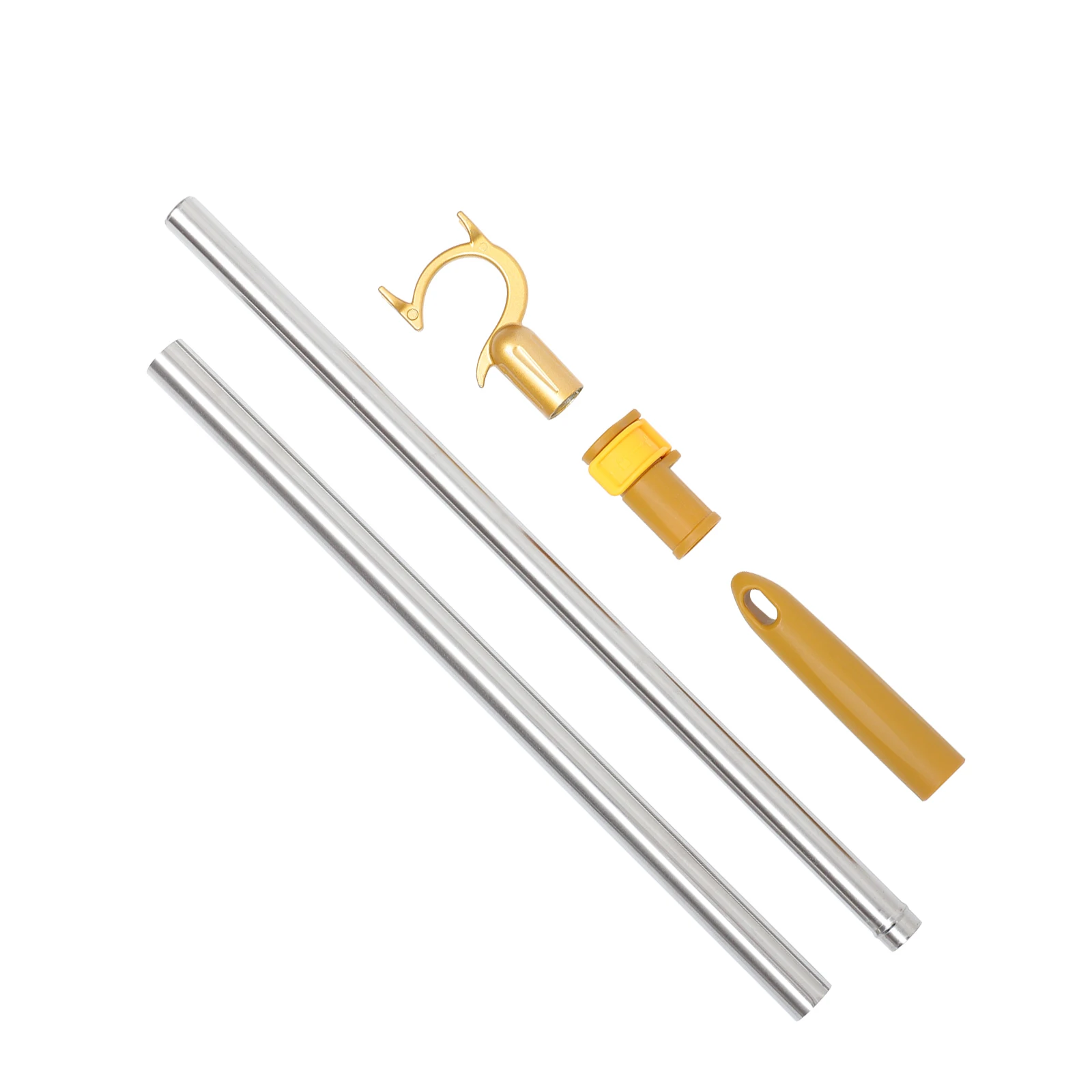 

Telescopic Clothesline Closet Rod Adjustable Sticks Clothesline Pole Stainless Retractable Clothing Pole Long Life