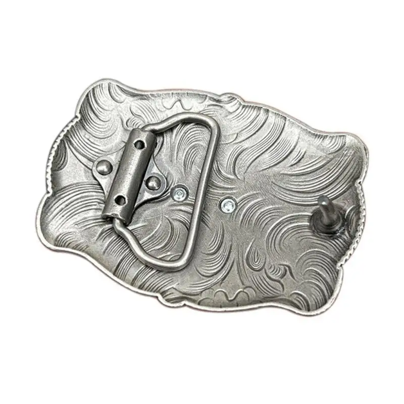 R1WE رعاة البقر الغربية نوع متعدد ينقش حزام مشبك استبدال مشبك حزام المراهقين