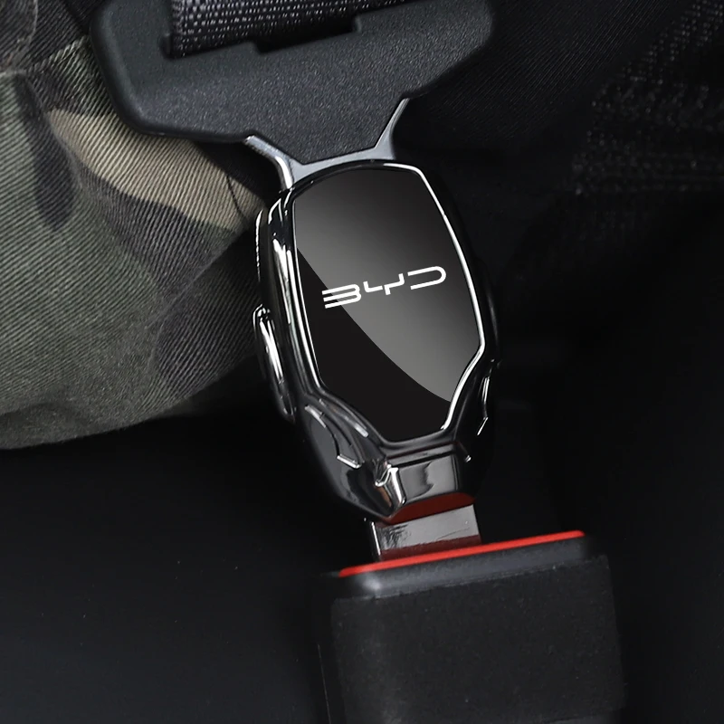 BYD Seagull Shark6 Sealion7 Dedicated Seat Belt Locker Extender Plug Anti‑Abrasion Interior Tuning Gadget