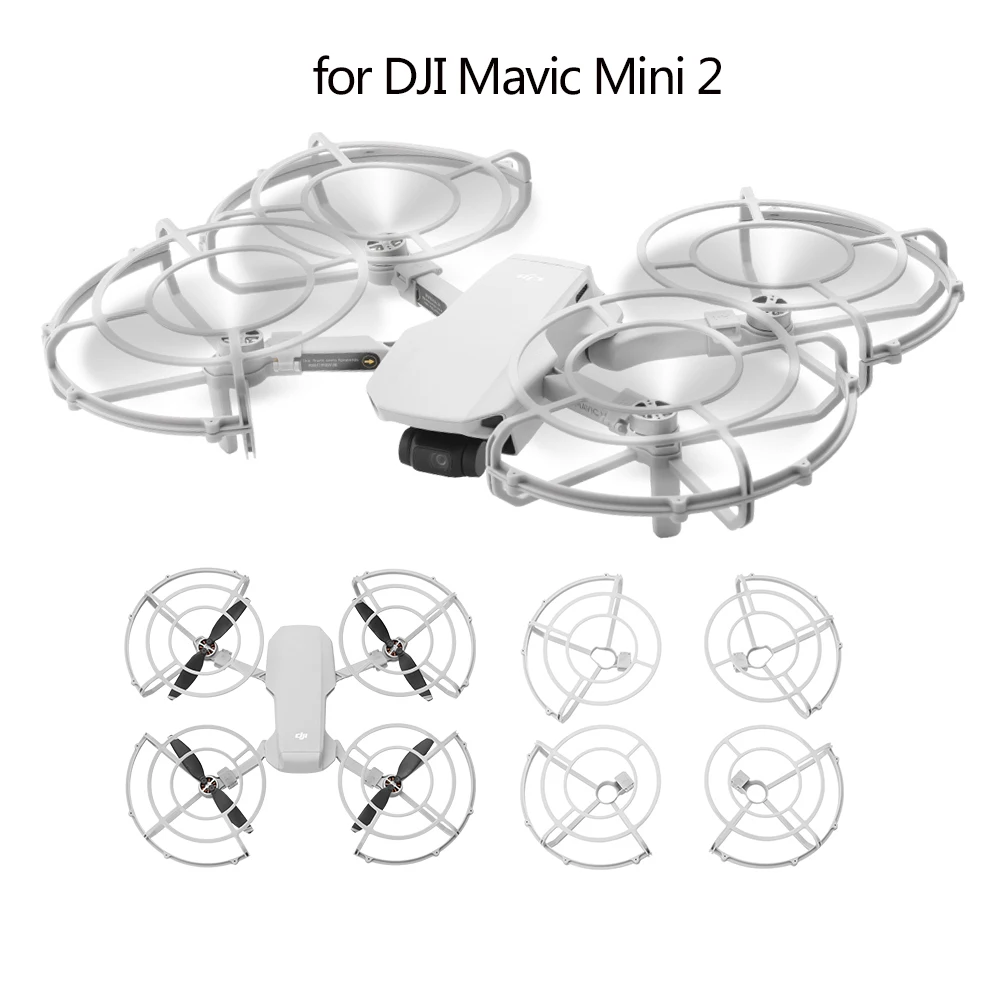 BRDRC Propeller Guard for DJI Mini 4K/Mini 2/SE Drone Quick Release Protective Ring Protector Cage Anti-collision Accessories