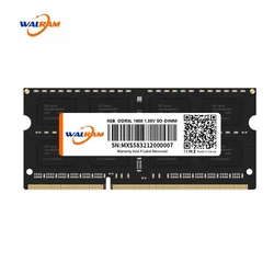 Walram DDR3 DDR3L 8GB 16GB Laptop Ram 1333MHz 1600MHz 2400MHz 2666MHz 3200MHz 204Pin 1.35V 1.5V Sodimm Notebook Wewnętrzna pamięć