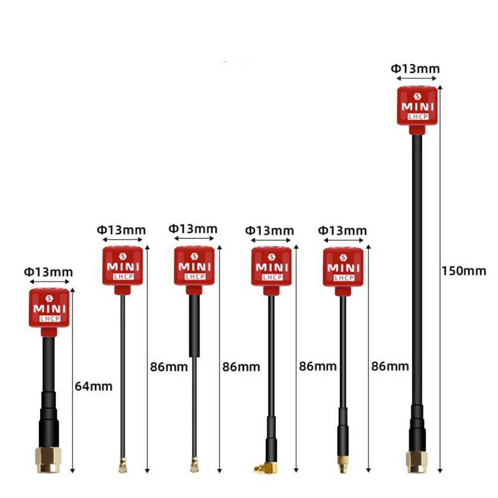 RP SMA męska antena FPV Traverser o długim rejsie 5.8G odpowiednia do okularów do transmisji obrazu odbiera antenę Lollipop MINI5Hammer