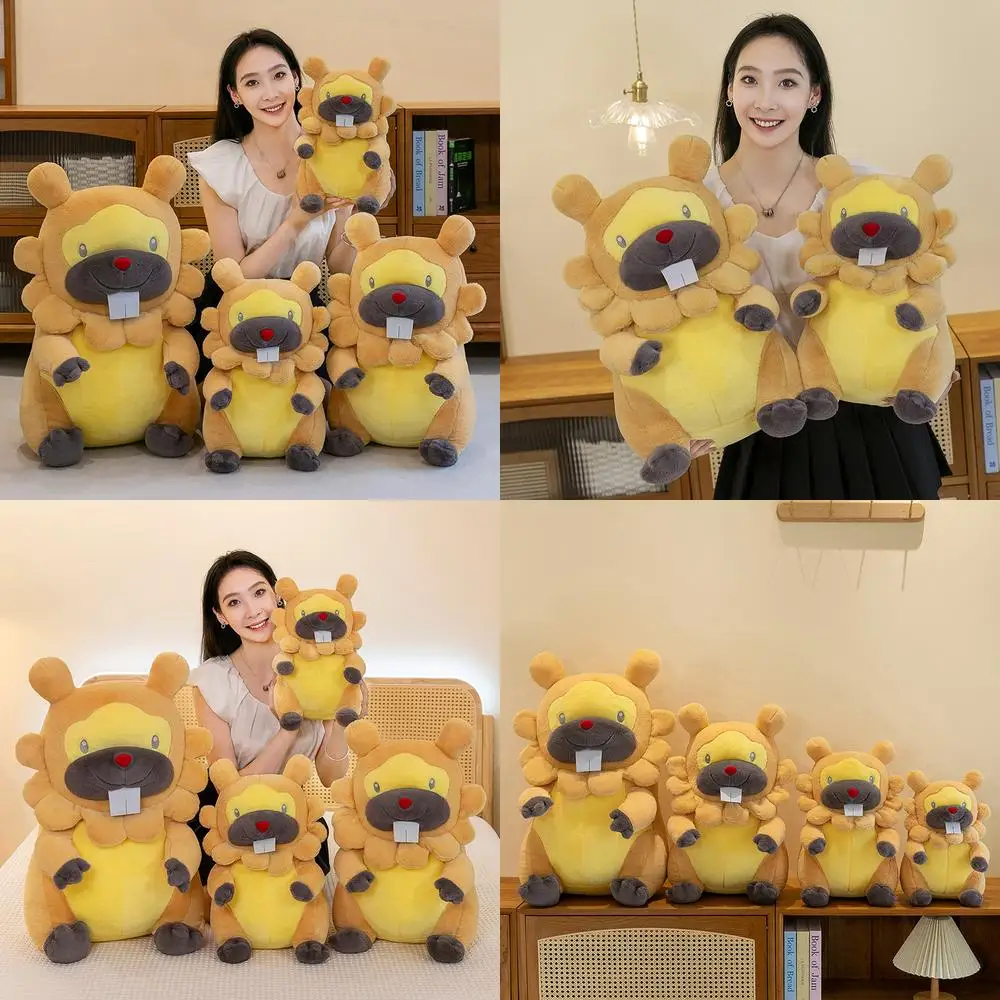 

70 см Kawaii Pokemon Bidoof плюшевая игрушка Bidoof мягкая кукла подушка для сна милый плюшевый детский подарок на день рождения для детей оптовая продажа