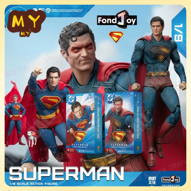 IN STOCK 2025 Fondjoy Battle Damaged Superman Action Figure David Corenswet 1/9 New Superman Figure Pvc Joint Movable