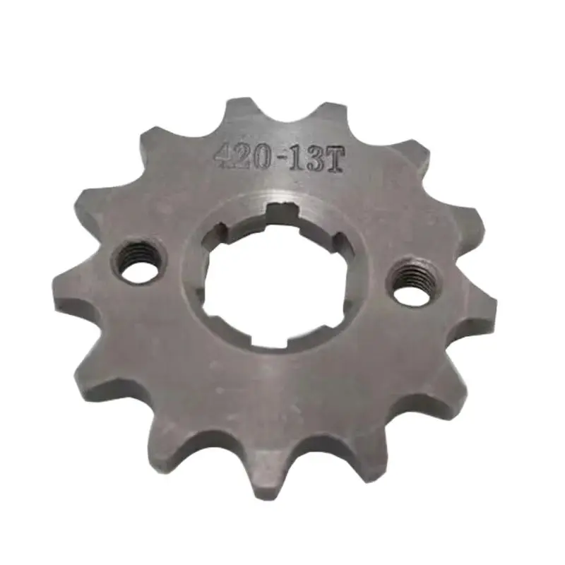 420 13T  2604128 17mm For AM6 Steel Motorcycle Sprocket