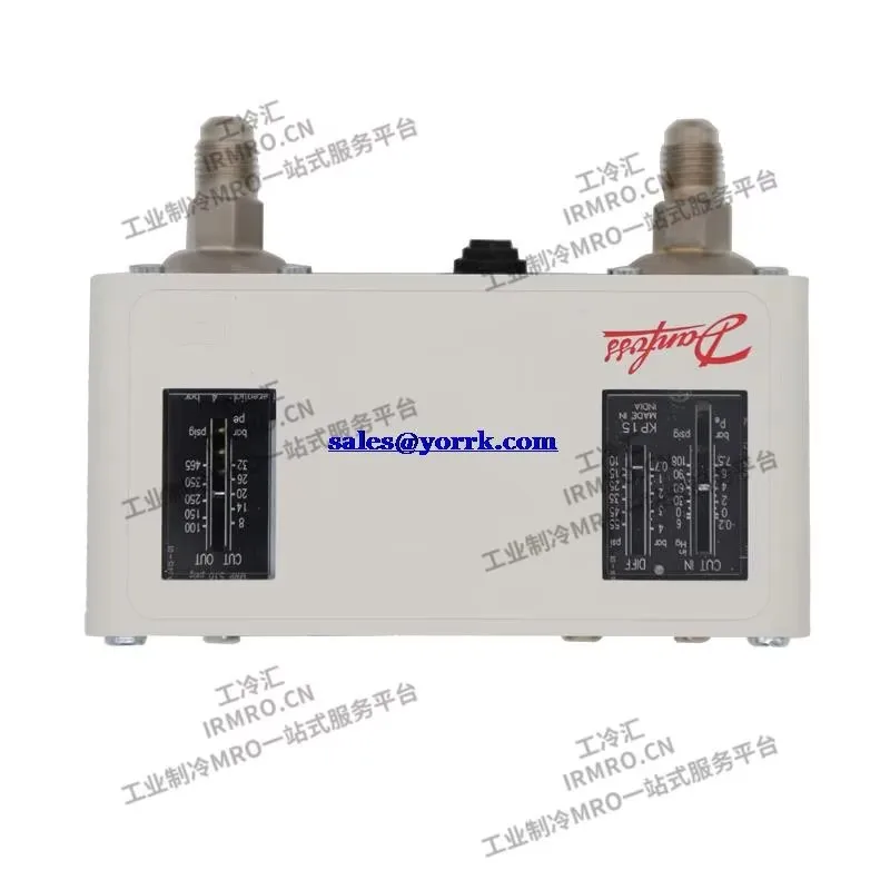 

Контроллер давления Danfoss, 060-126491, ручной двухканальный реле давления для холодильных компрессоров, трансформатор