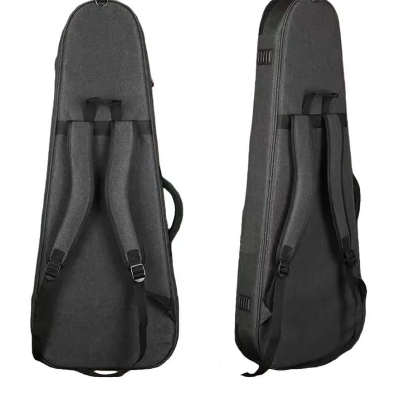 Extra thick cotton children's/headless small electric guitar special backpack with waterproof and shockproof shoulder straps