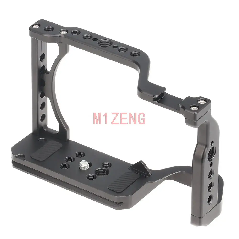 الإفراج السريع قفص أرنب تلاعب مقبض فيلم الذراع دعم قوس استقرار لسوني A6700 كاميرا فيديو led ميكروفون ترايبود