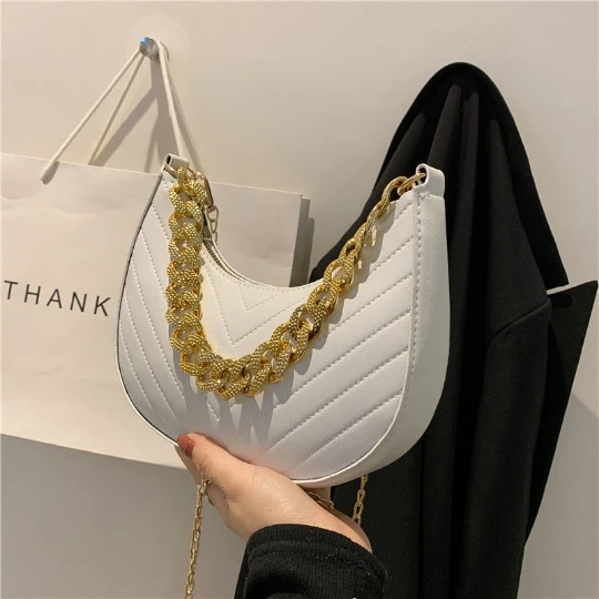 White Woman Bags Leather 2023 Elegant Luxury Trend  Women Girl Handbag Shoulder PVC Lady  Crossbody PU Purses Women's Totebag