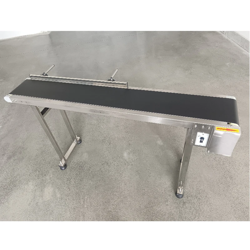 60W 1500mm Belt Printer Conveyor 1500mm*250mm*750mm Belt Conveying Table Band Carrier with Adjustable Speed 110V/220V