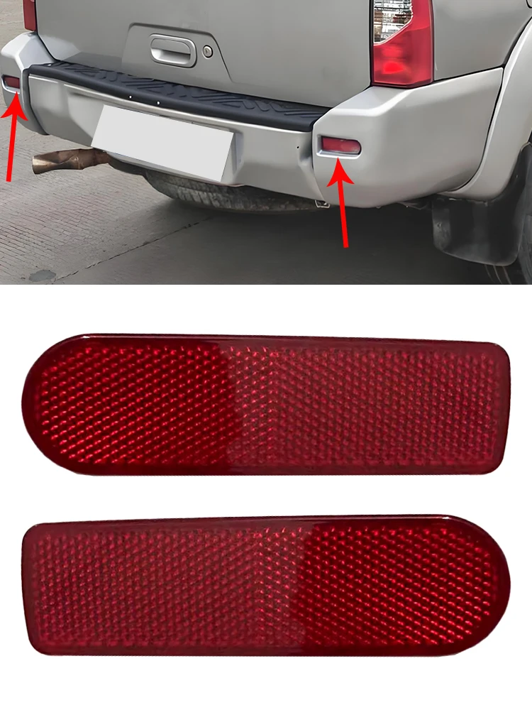 

For Nissan Paladin N50 2005 - 2015 Rear Bumper Reflector Brake Light Tail Fog Lamp Turn Signal Lamp