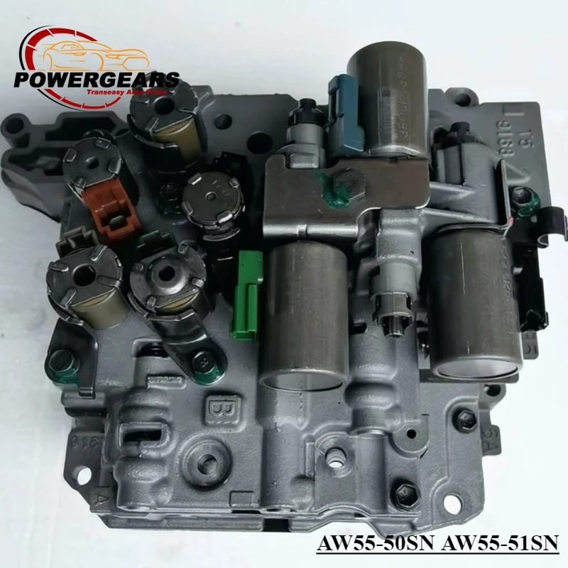 

AW55-50SN AW55-51SN Complete Transmission Valve Body With Solenoids Suit For Saab Gm Volvo Satun AW5551SN AW55VL