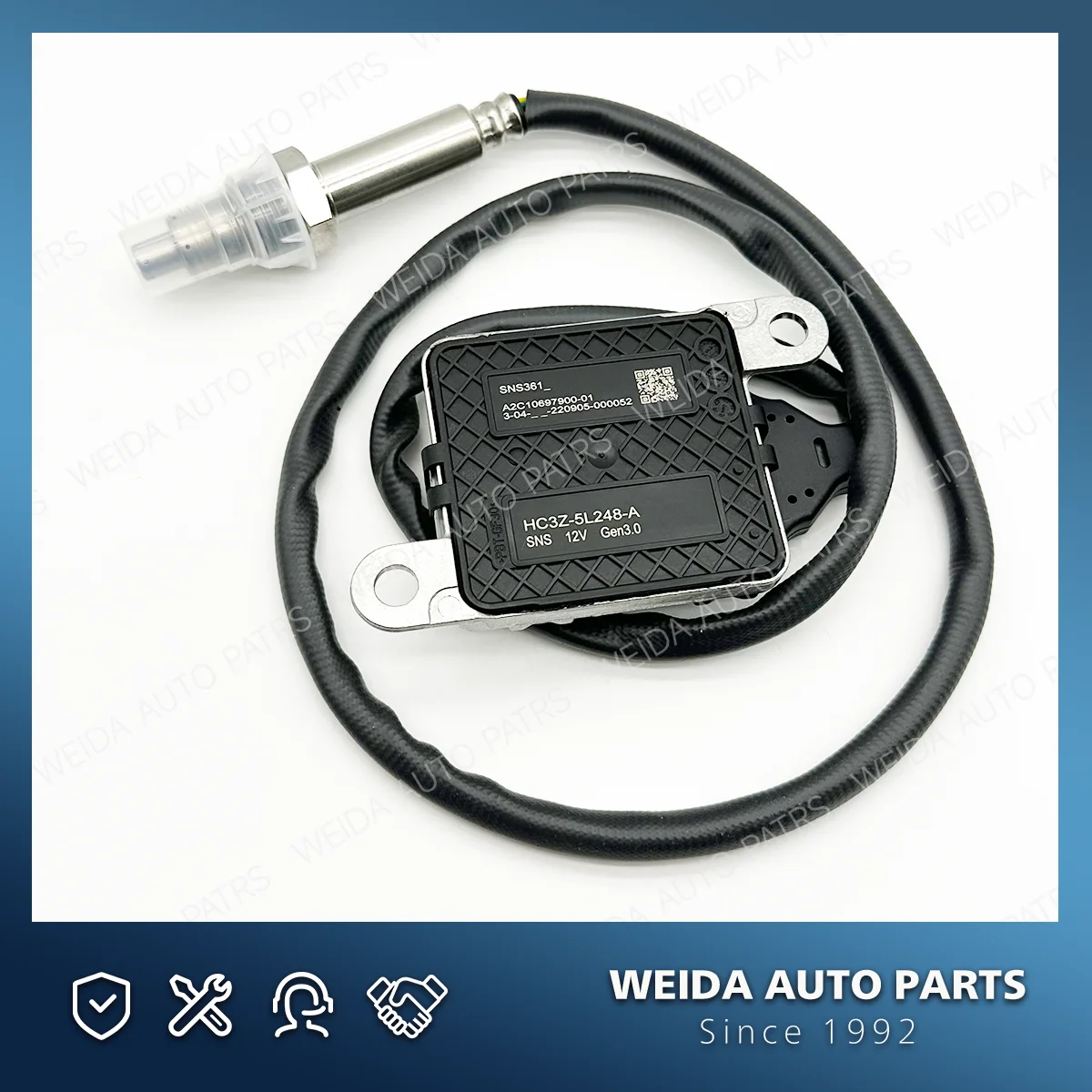 Автомобильные датчики 12 В Nox Sensor HC3Z-5L248-A Датчик оксида азота HC3Z5L248A для F-250 F-350 F-450 Super Duty 2017-2020