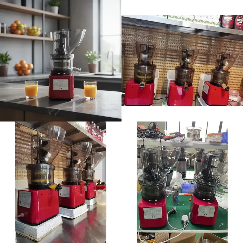 

Good Quality 300-500W Motor Commercial Blender Continuous Efficient Juicing Soft Fruits Slow Cold Press Juice Extractor