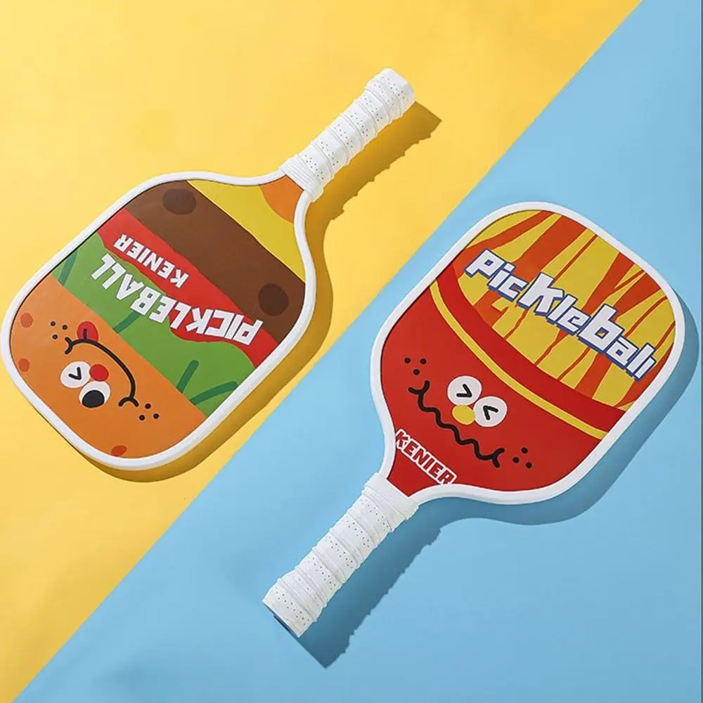 

2 Pickleball Racket Pickleball Paddles Set 4 Balls Fiberglass Surface Pickleball Racket Non Slip Grip