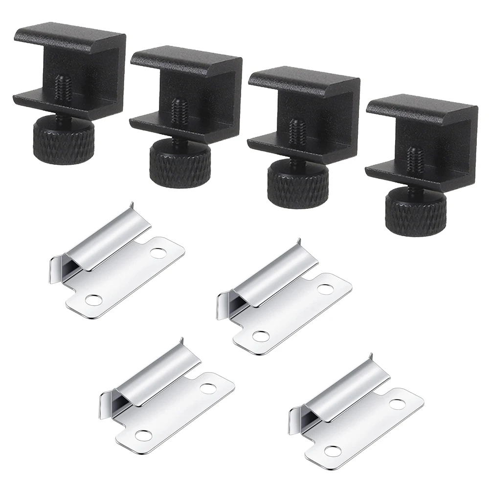 8Pcs Glass Bed Clips Clamps Compatible with Ender 3/3 Pro/3 V2/3S, Ender 5/Plus, CR10/10S Pro, CR-20 PRO