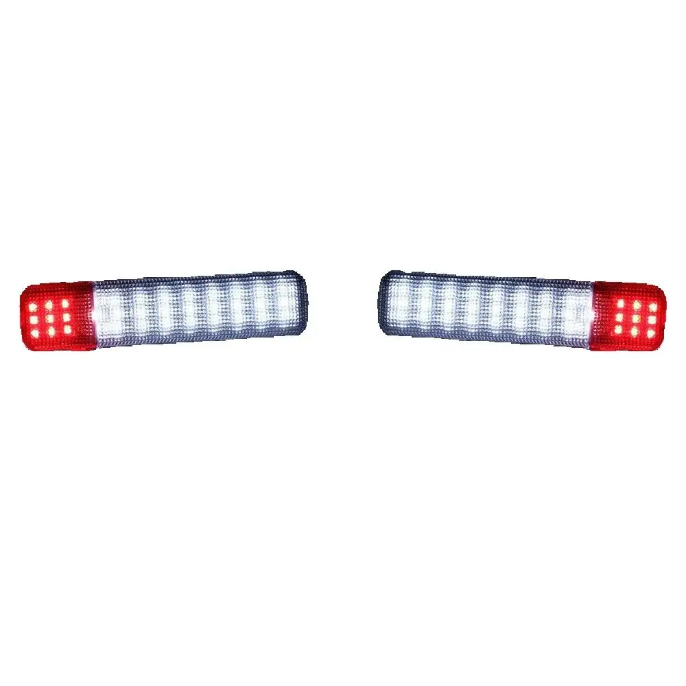 

LED Powered Clear / Red Lens Interior Door Panel Courtesy Light For 95-06 Chevy GMC Cadillac Hummer