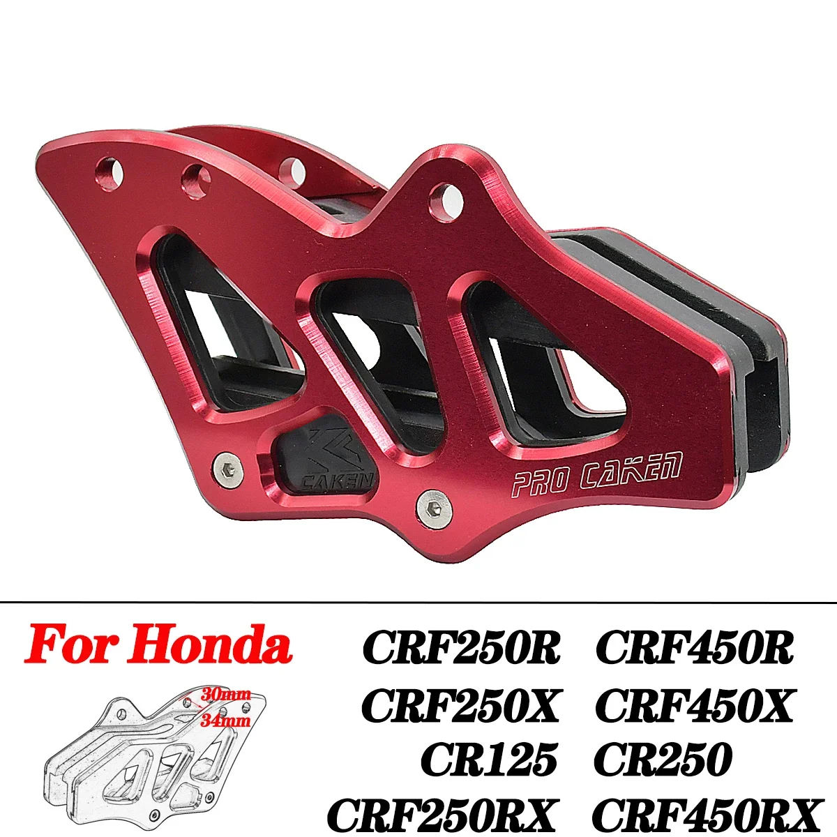 

Motocross Chain Guide Guard Protector Cover For Honda CR125 CR250 CRF250R CRF450R CRF250RX CRF450RX CRF450X CRF450L CRF 250R 450