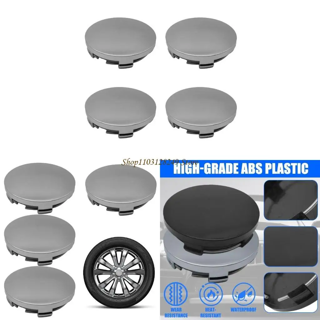 

N5KD Car Wheel Hub Center Caps ABS Wheel Hub Covers Anti Falling Designs for Vehicle