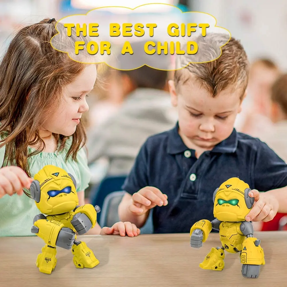 Gorilla Robots Toys - King Kong Toys Model Touch Sensing Function,Robot Toy for Boys with Lights and Sounds,Best Gift for Kids