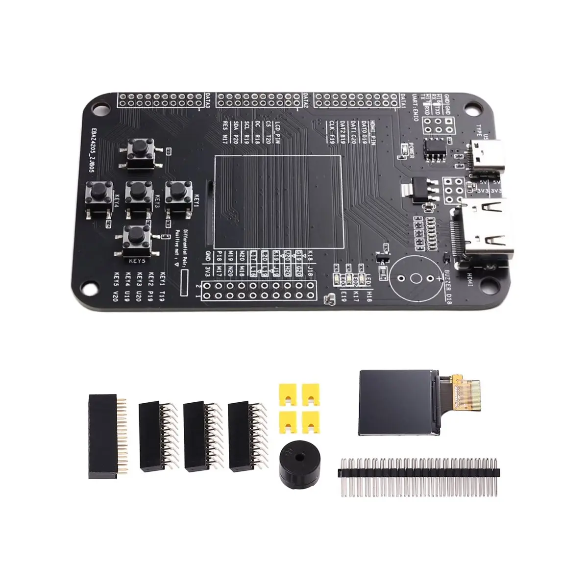 Y1832A*☀▃Ebaz4205 Adapter Board Accessory Plug-in Not Soldered FPGA Development Board Interface Expansion DIY Soldering Module