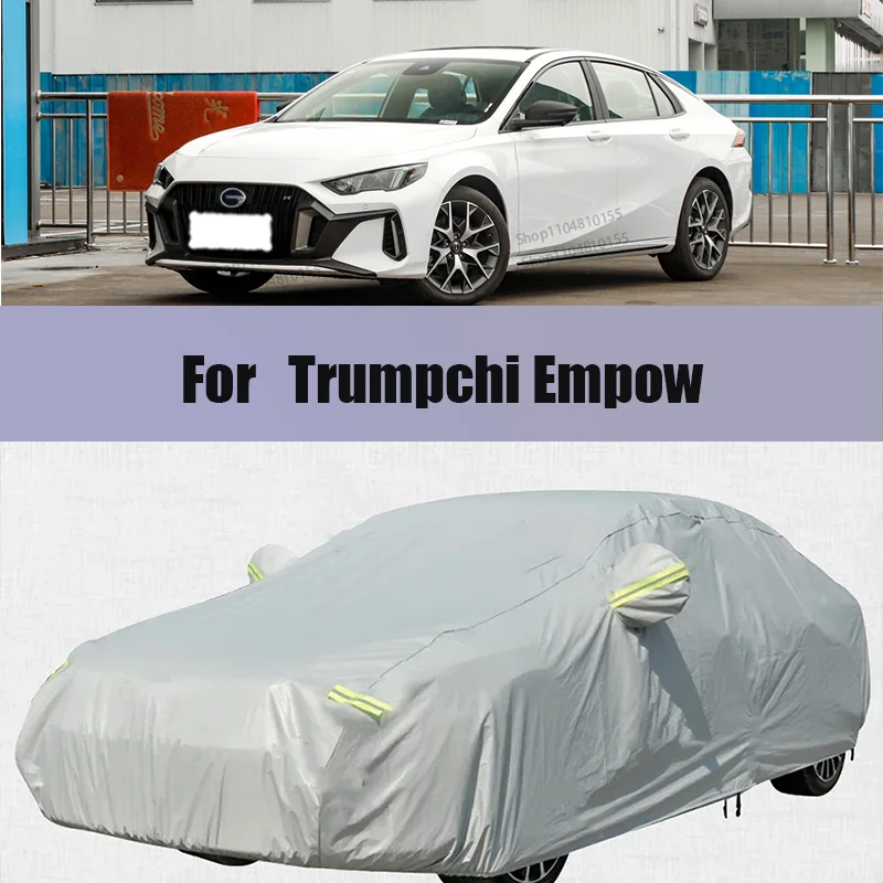 

For Trumpchi Empow Car Covers Outdoor Sun uv protection Dust Rain Snow Protective Auto Protective cover All Weather Univeral