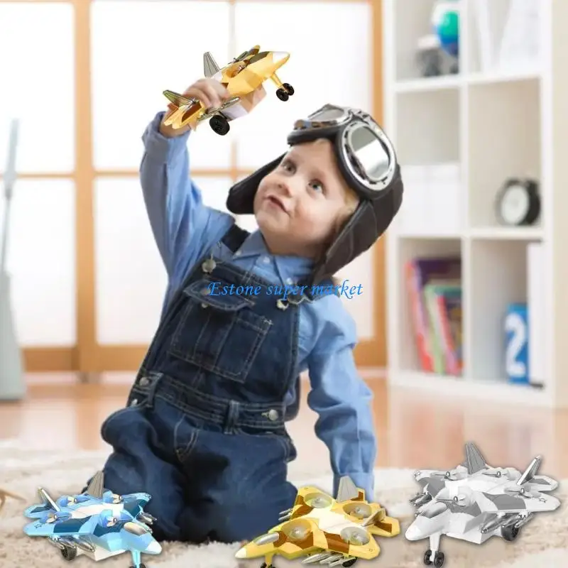 090B Lovely Airplanes Aircraft Vehicle Realistic Educational Toy for Toddlers