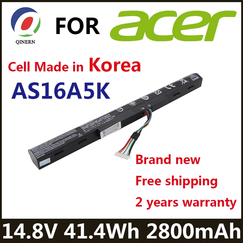 

AL12A32 38Wh 14,8 V 2600mAh Аккумулятор для ноутбука AL12A72 для Acer Aspire V5 V5-171 V5-431 V5-531 V5-431G V5-471 V5-571 V5-471G V5-571G