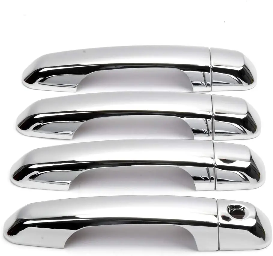 

Chrome Door Handle Cover Non-Keyhole Version for Toyota Land Cruiser Prado J200&LC200,Prado J150 2010-2022 Lexus GX460 2010-2022