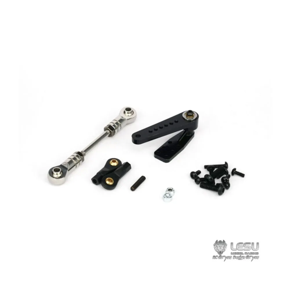 LESU RC Parts Steering Servo for 6*6 6*4 4*4 4*2 1/14 Scale RC Tamiyaya DIY Model Tractors Trucks Dumper Cars Toys TH08742 view 2