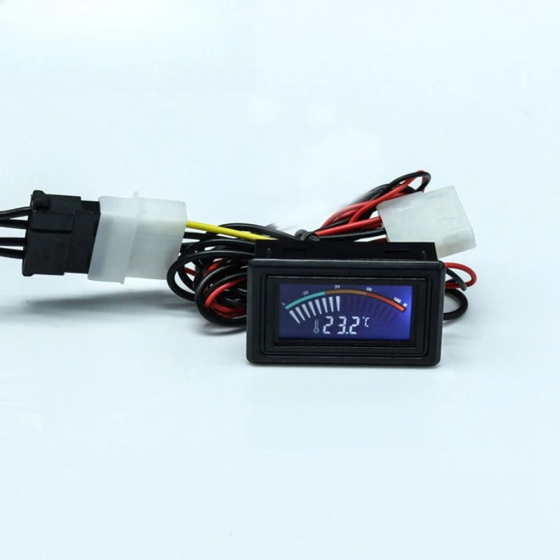 

WDXS-ZZ pointer computer water-cooled thermometer, dual display waterproof probe 5V-24V