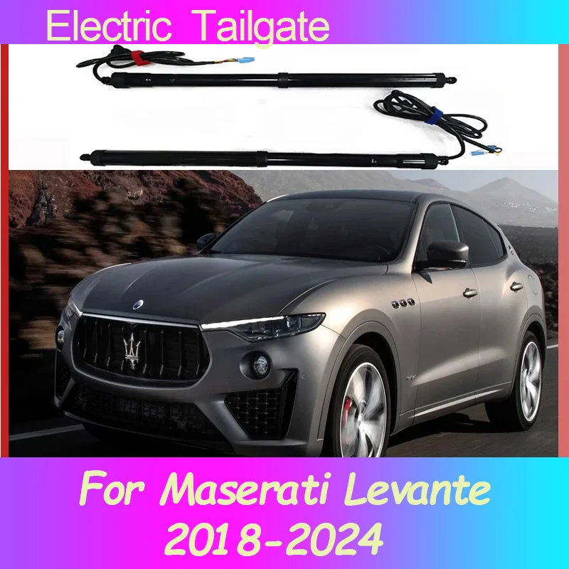 

Электрическая задняя дверь для Maserati Levante 2018-2024, автомобильный подъемник, автоматическое открывание багажника, электрический мотор для багажника, автомобильные аксессуары