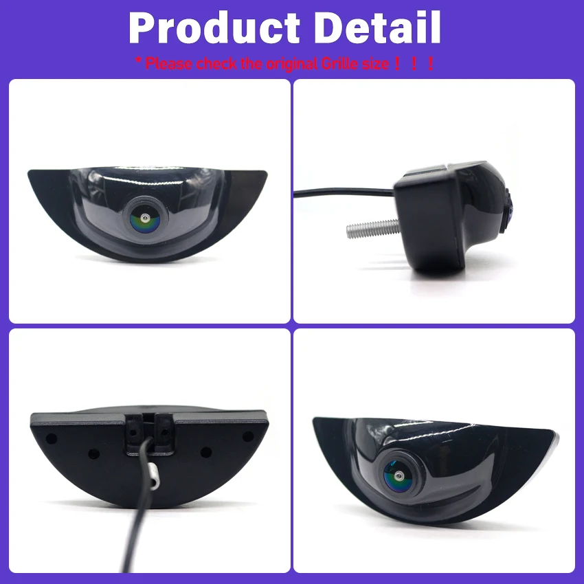 170-градусный объектив «рыбий глаз» AHD 1080P CCD HD Автомобильная камера с передним логотипом, положительная для Volvo XC90 XC60 XC40 2019 2021 S60 S90 V60 V90 2020